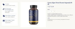 Genex Algae Detox Booster kapszula 84 db